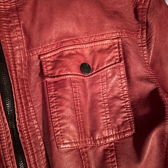 Point Zero Faux Leather Jacket - Picture 5 of 8